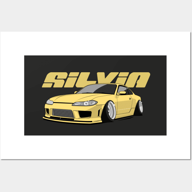 S15 Silvia Wall Art by shketdesign